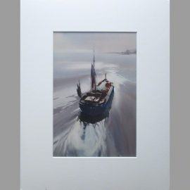 Mounted print of a Humber Keel Barge category image