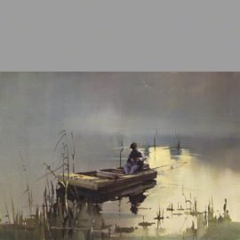 The water colour Early to Rise by Claude Buckle