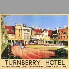 catalog print image of Turnberry Hotel