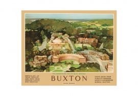 Buxton poster 100cms by 70cms